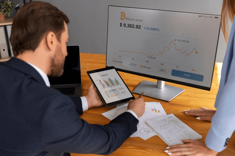 Consulting team analyzing audit charts for access controls and policy engine exceptions